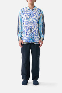 LONG SLEEVE OVERSIZED SHIRT ALL ABOUT THAT LACE