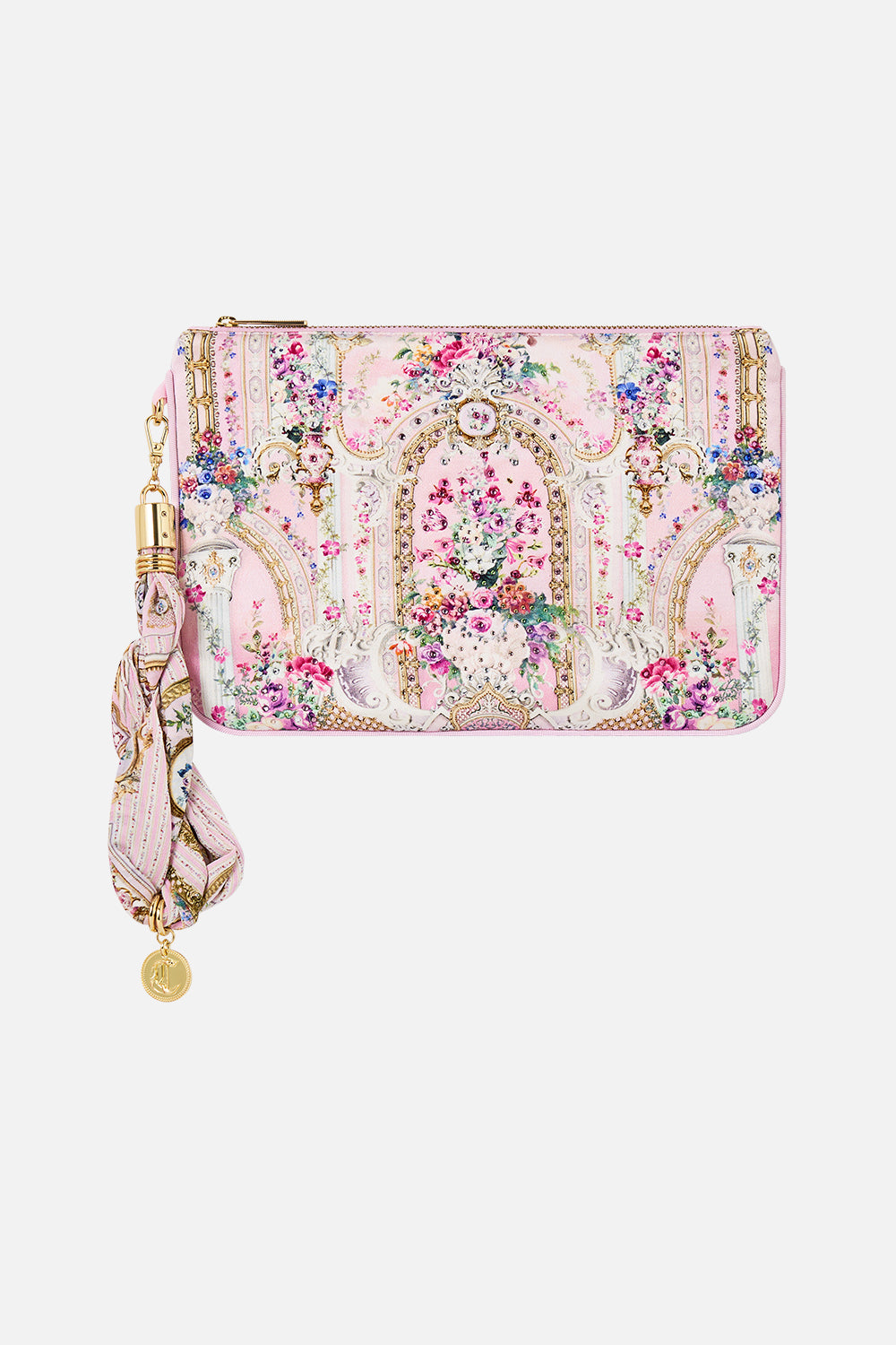 The CAMILLA SCARF CLUTCH PALATIAL PASTELSPALATIAL PASTELS