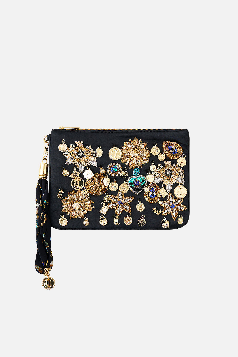 SCARF CLUTCH AMULETS AND ALCHEMY