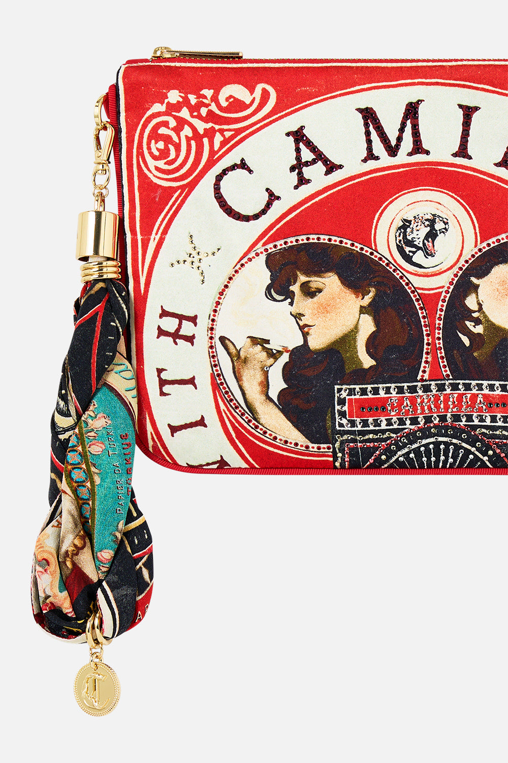 The CAMILLA SCARF CLUTCH HIGH CLASS HOOKAH