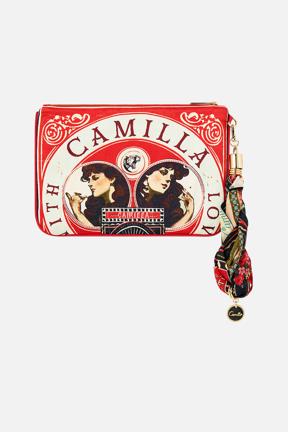 The CAMILLA SCARF CLUTCH HIGH CLASS HOOKAH