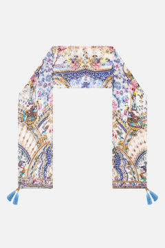 LONG SILK CRINKLE CHIFFON SCARF ALL ABOUT THAT LACE