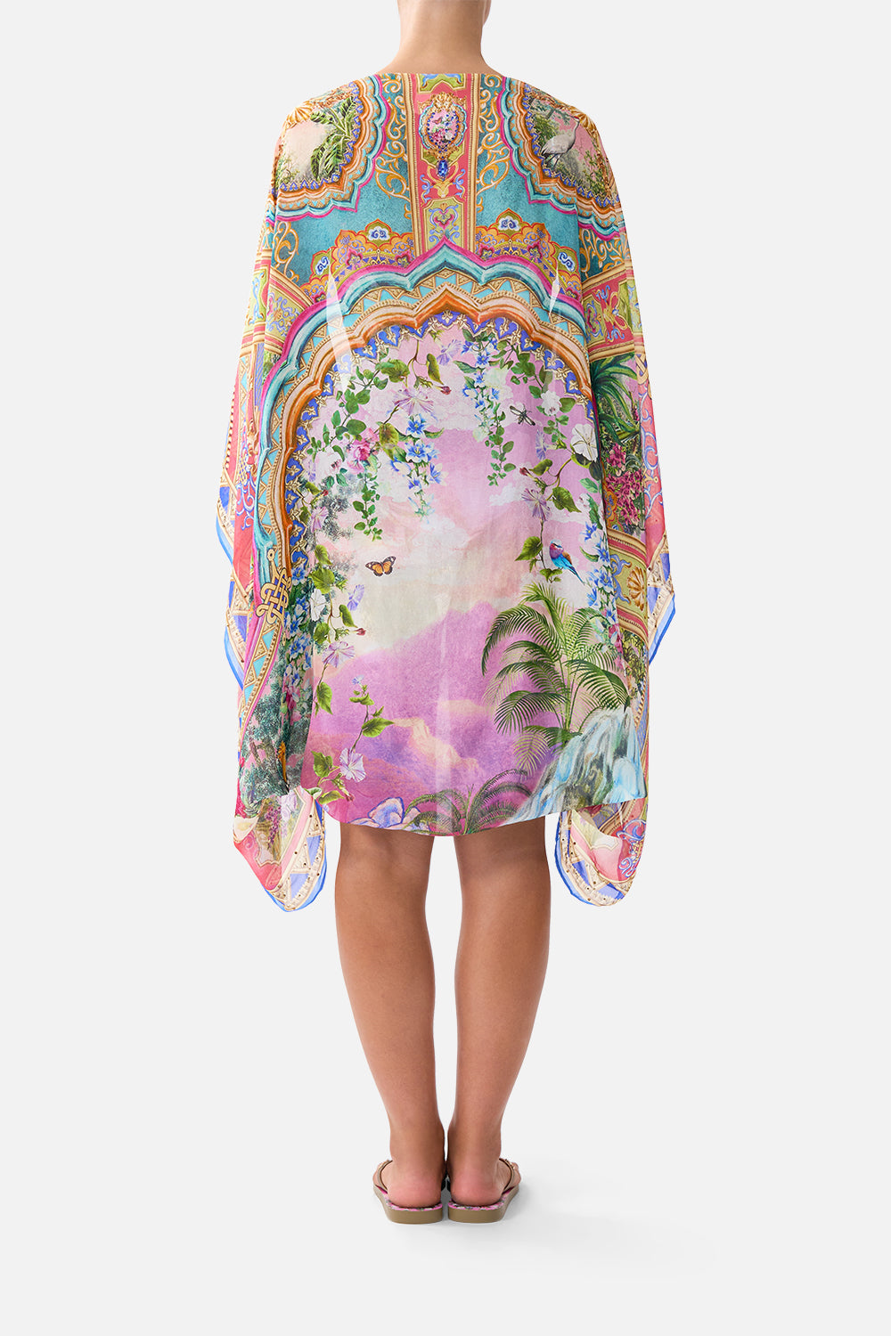 SILK CHIFFON SHRUG TURKISH DELIGHT