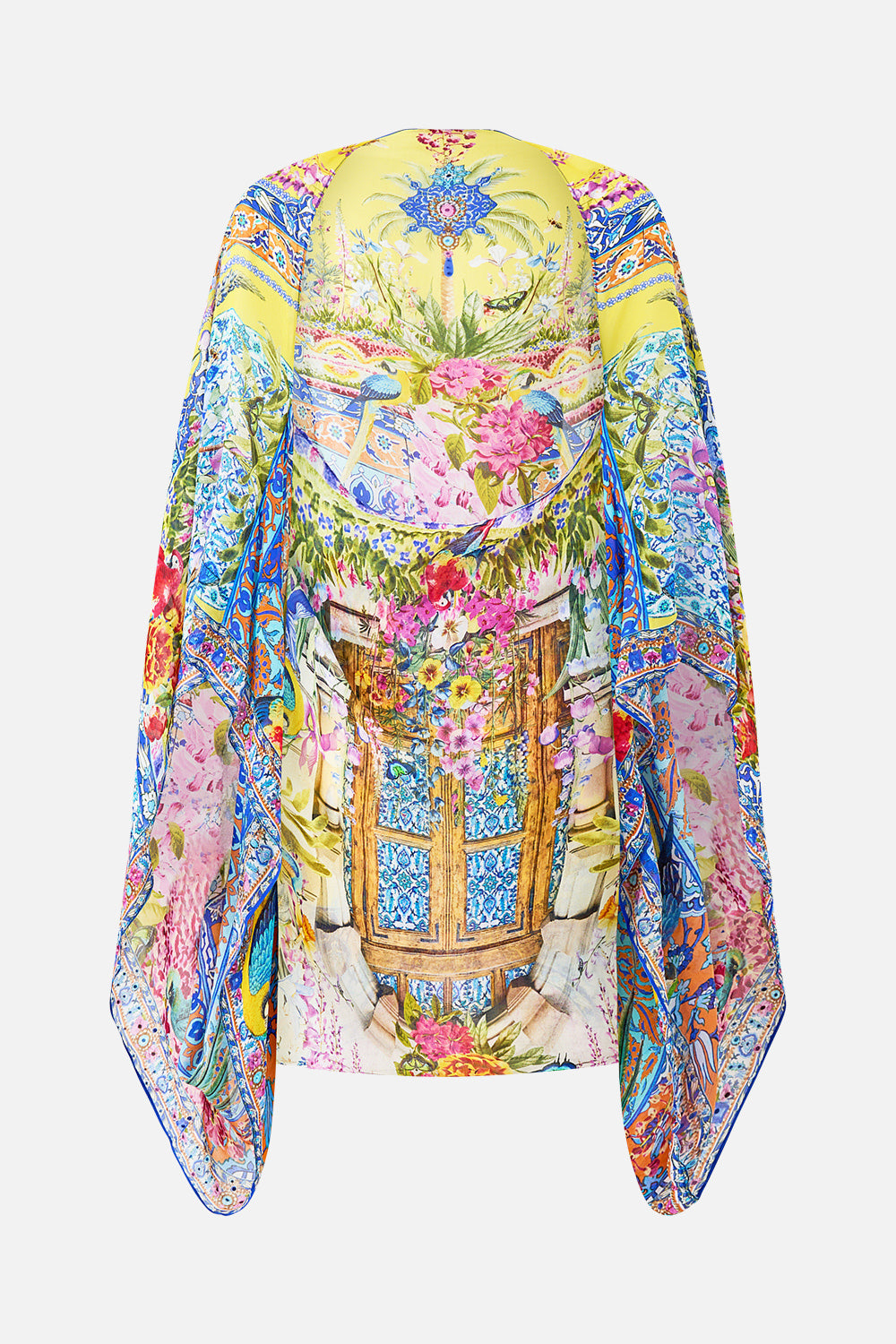The CAMILLA SILK CHIFFON SHRUG SULTANAHMET SUMMER