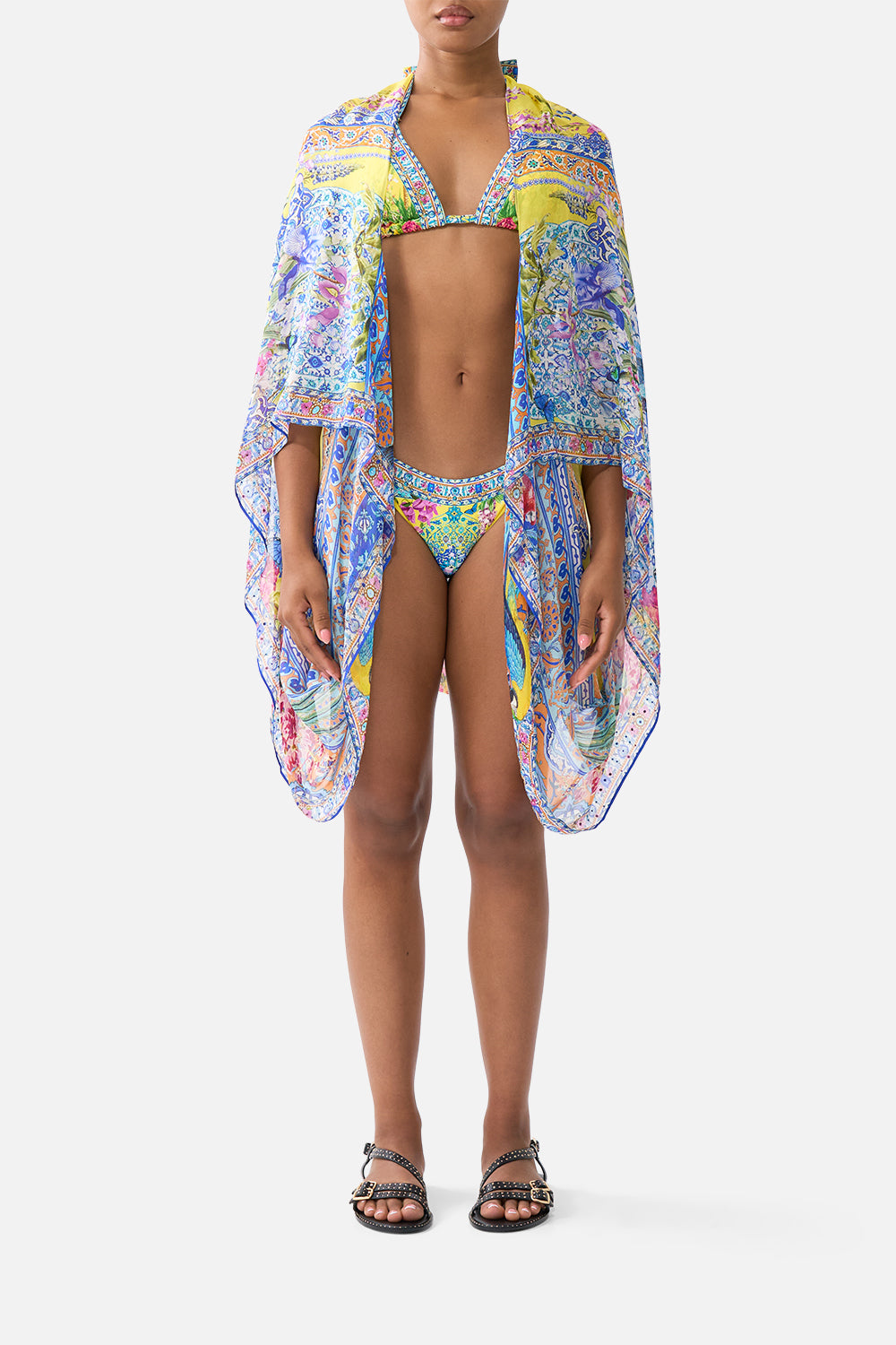 The CAMILLA SILK CHIFFON SHRUG SULTANAHMET SUMMERSULTANAHMET SUMMER