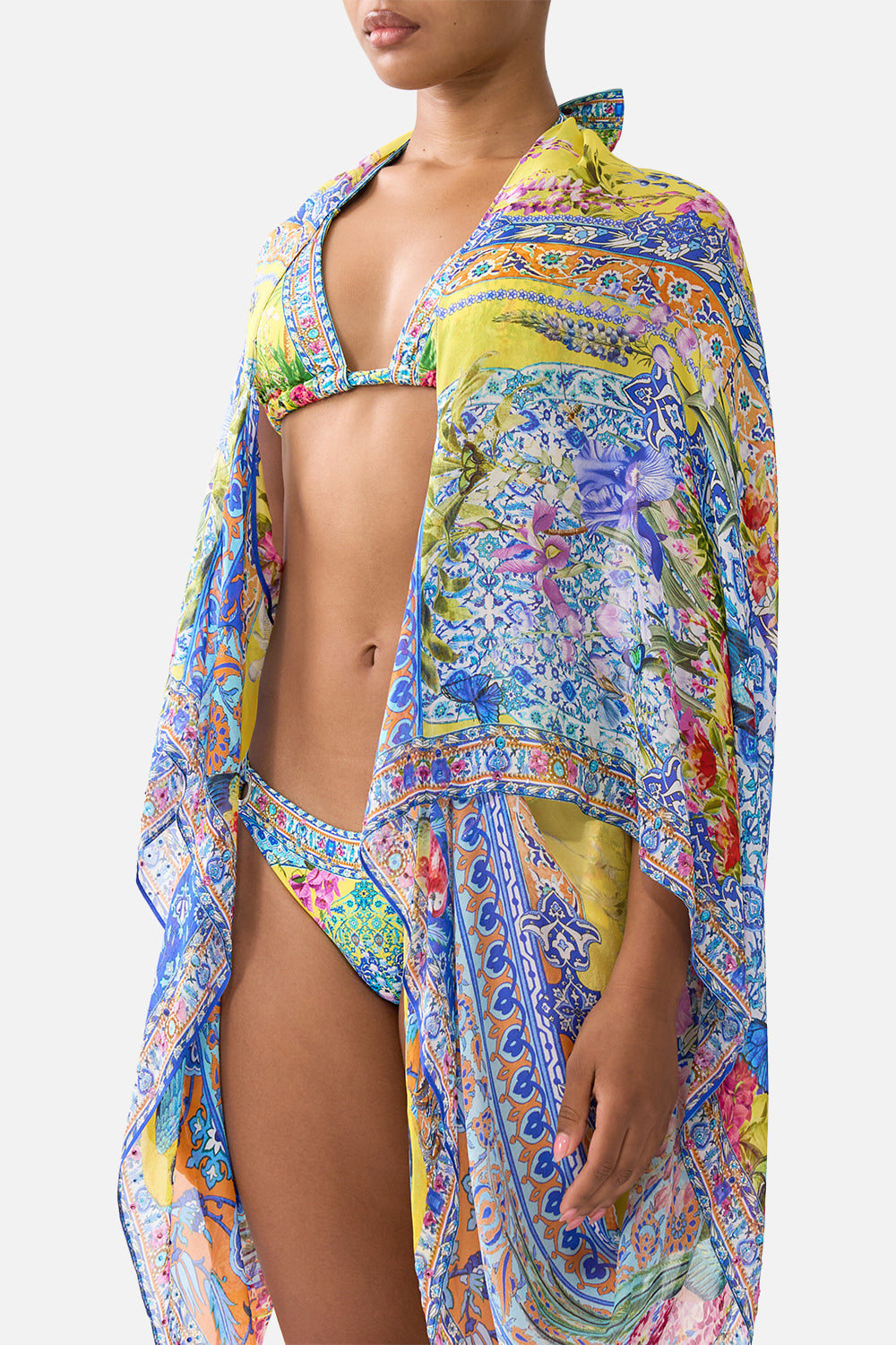 The CAMILLA SILK CHIFFON SHRUG SULTANAHMET SUMMER