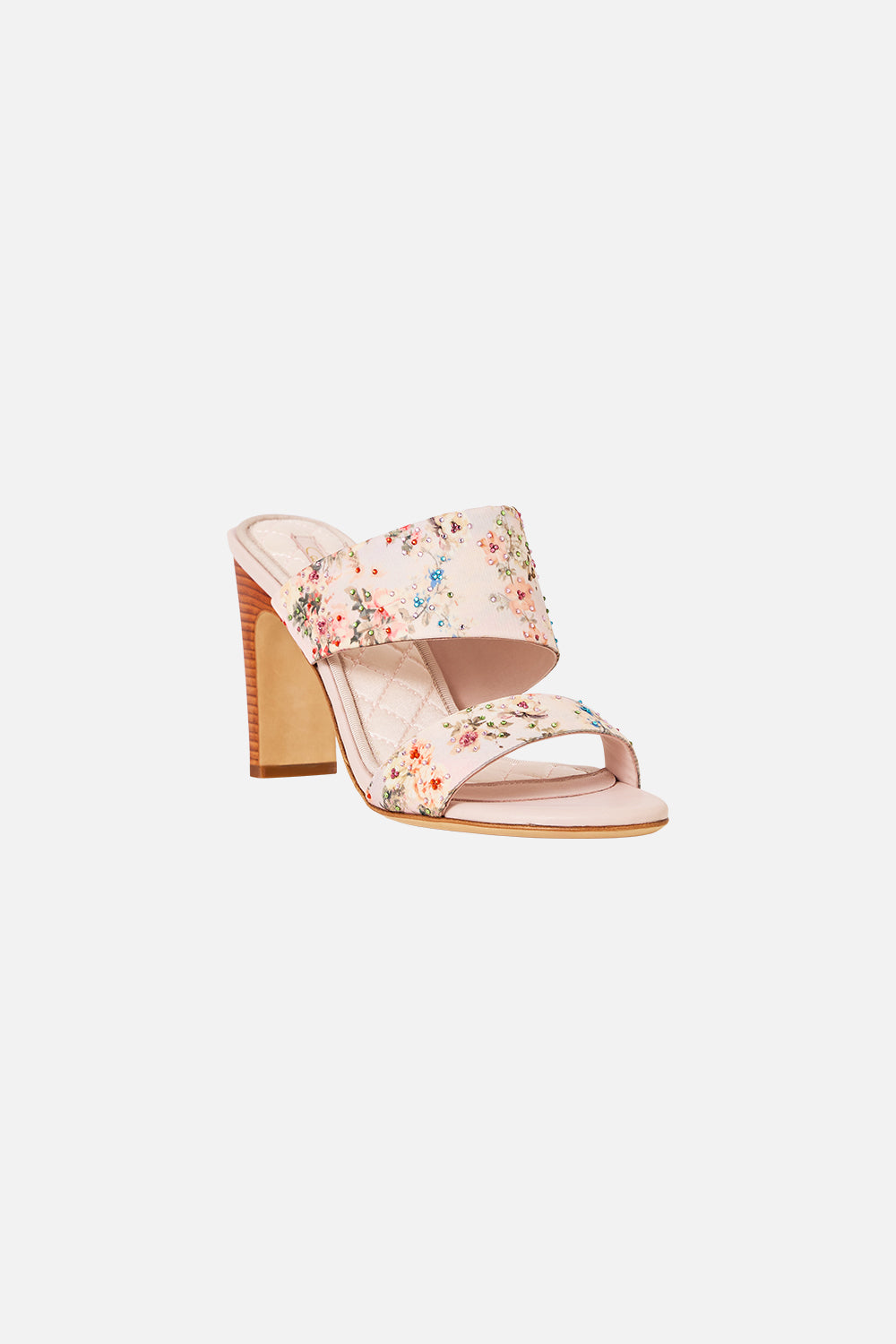 PAMELA ASYMMETRICAL HEEL SANDAL TWILIGHT IN ISTANBUL