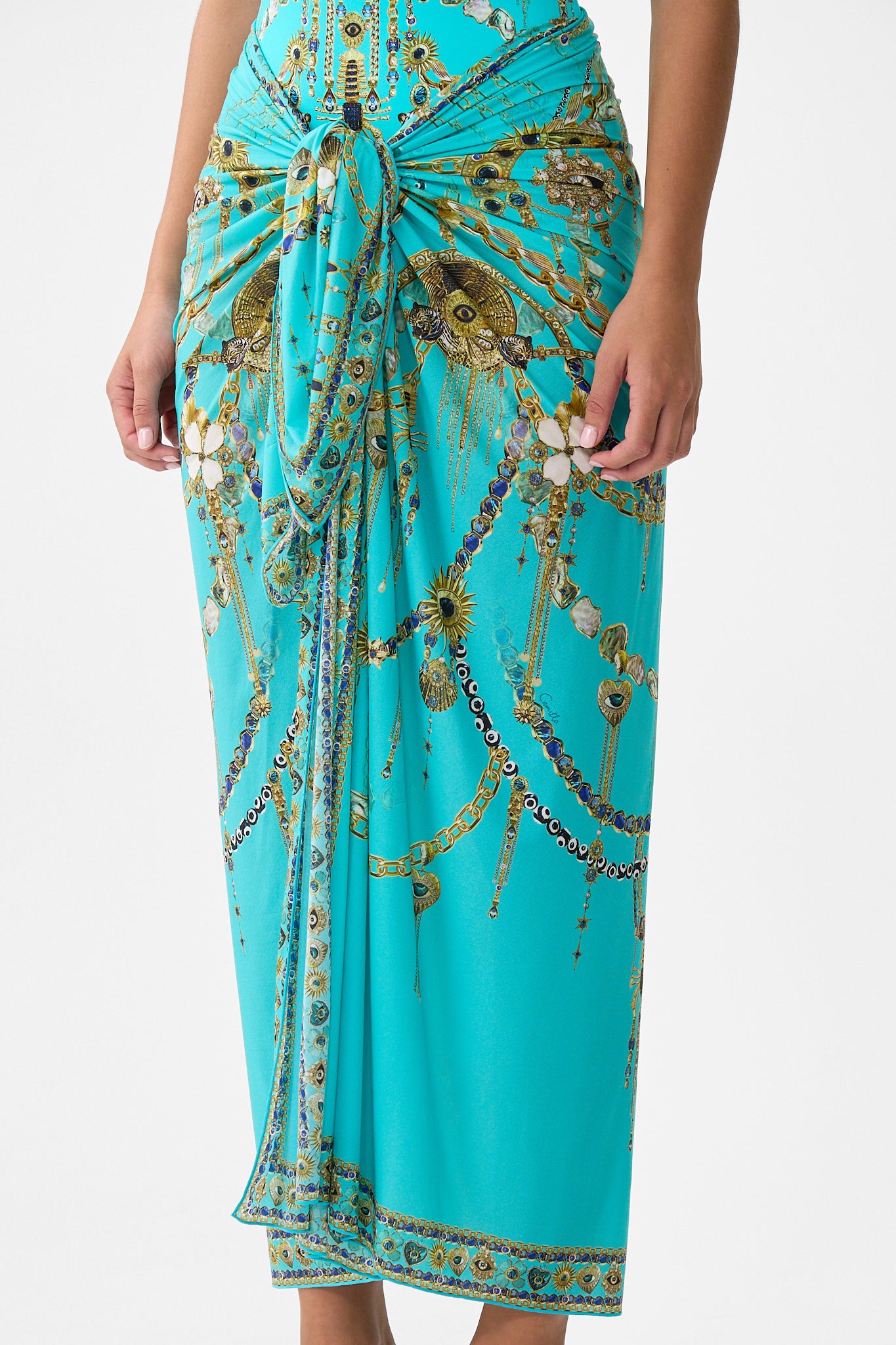 MULTI WEAR LONG SARONG TOTEMS AND TREASURES