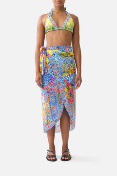 EYELET WRAP MAXI SARONG WITH TIE WAIST SULTANAHMET SUMMER