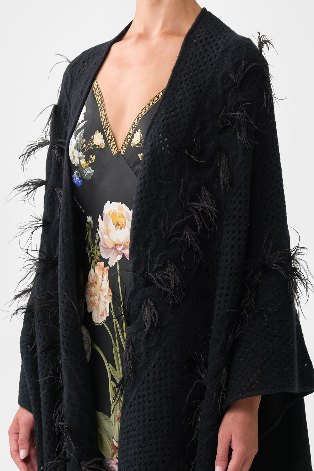 The CAMILLA THROW OVER OTTOMAN ELEGANCE