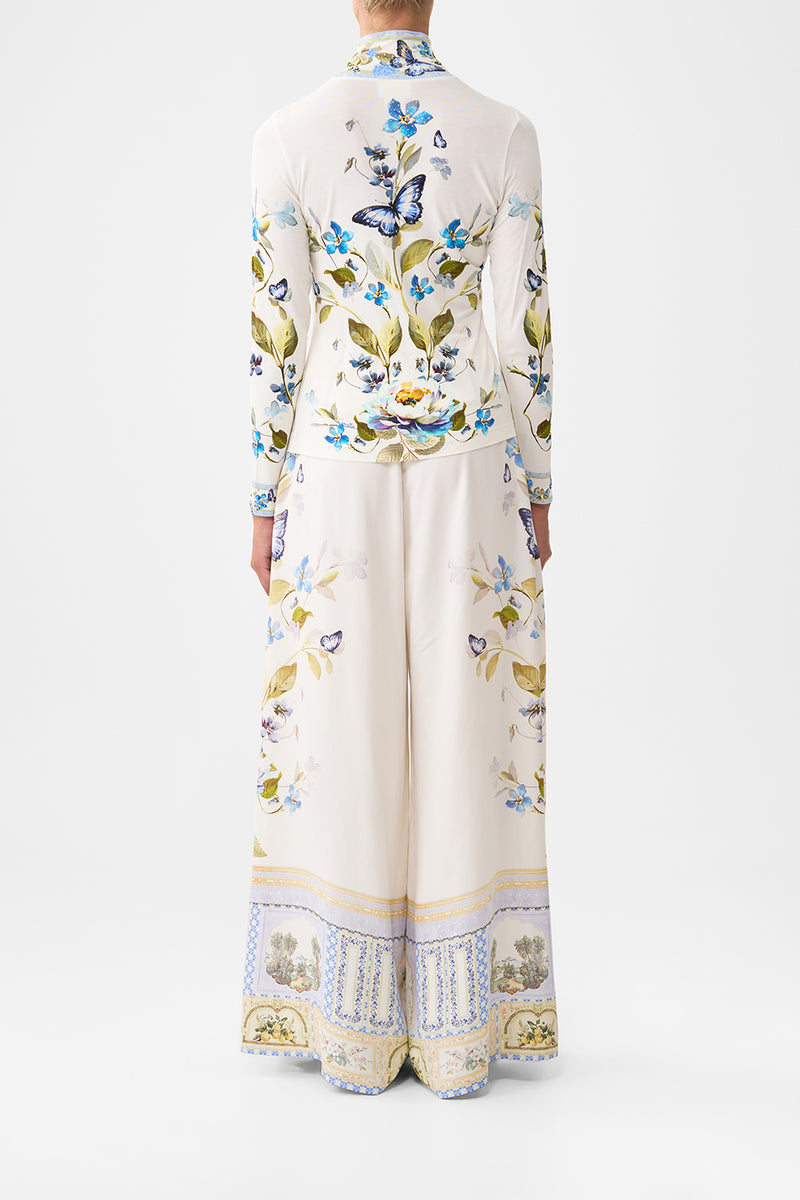 SHIRT TUNIC WITH SIDE BUTTONS BOTANICAL BALLADS