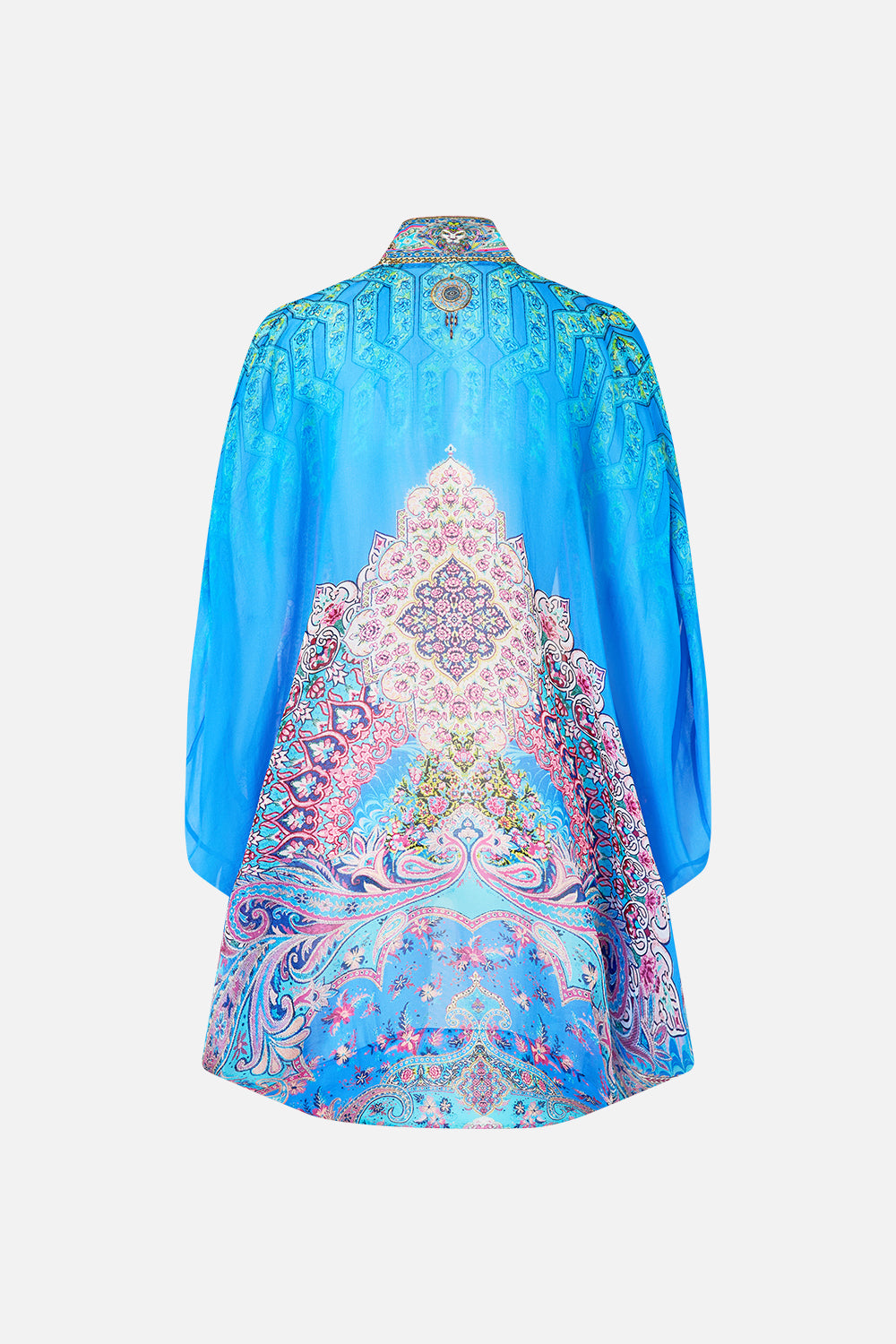 OPEN FRONT CARDI CAPE FOOTSTEPS IN FOLKLORE