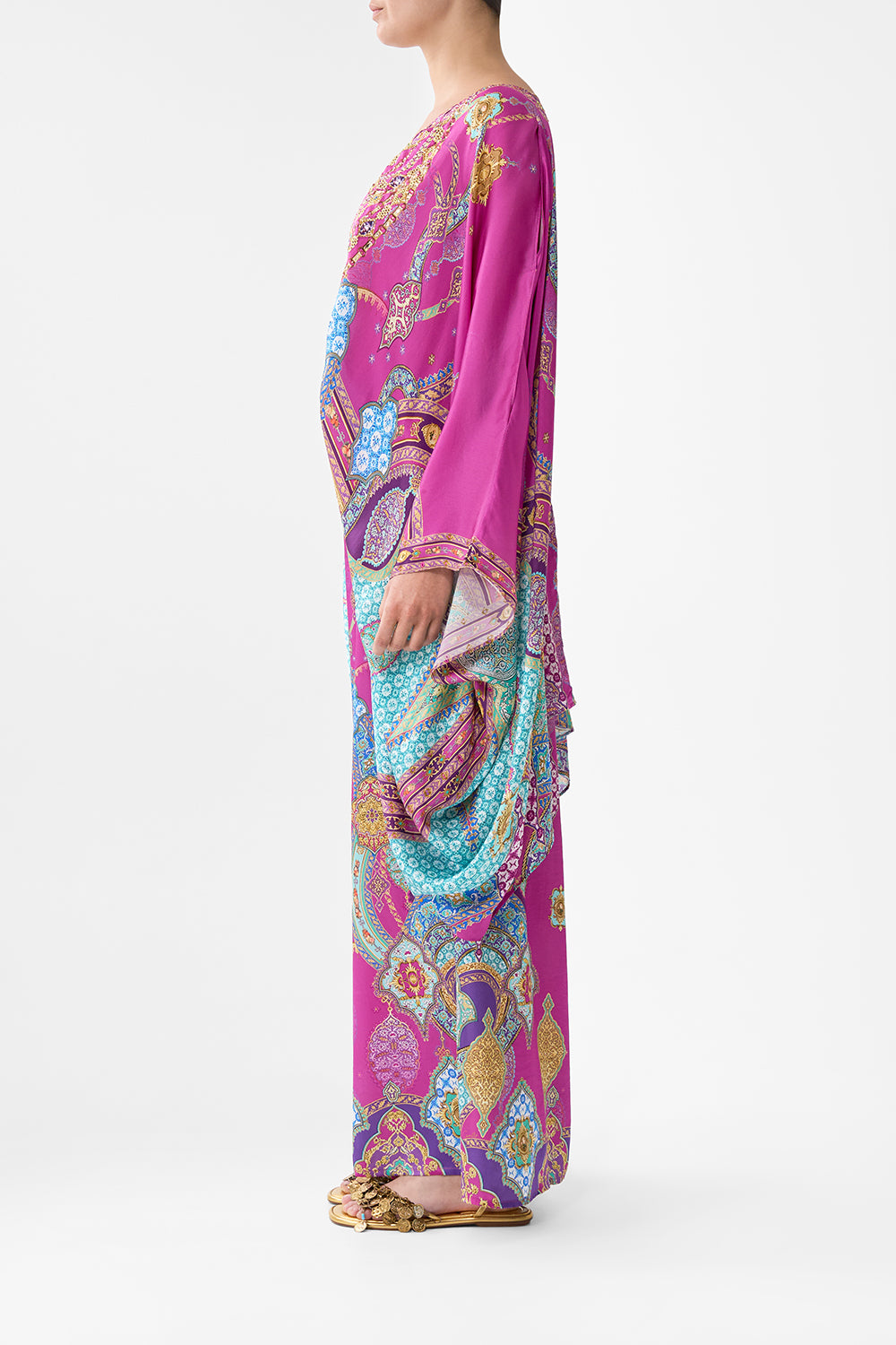 The CAMILLA SHIRRED WAIST PANT CONCUBINES, SULTANS & COURTIERS