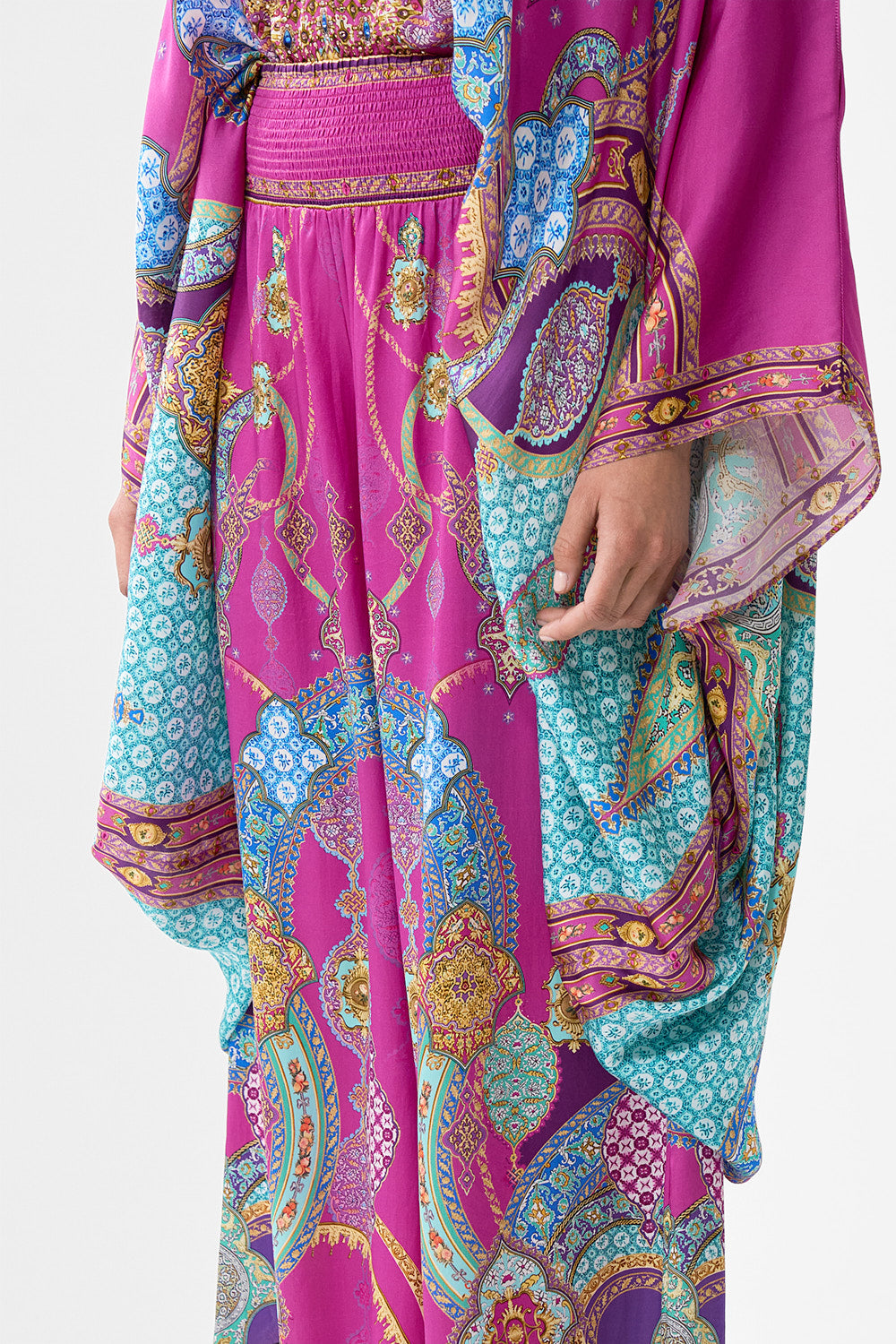 The CAMILLA SHIRRED WAIST PANT CONCUBINES, SULTANS & COURTIERS