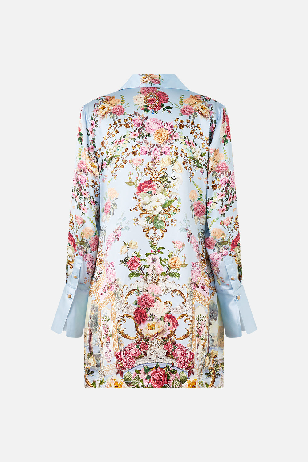 MINI SHIRT DRESS TILED IN TIME