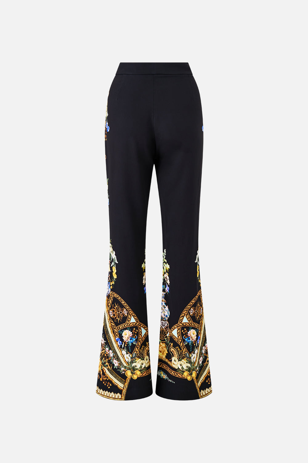 FLARE TROUSER WITH SEAM DETAIL OTTOMAN ELEGANCE