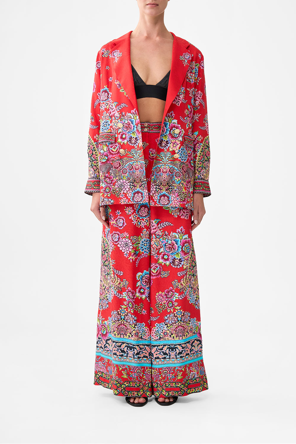 WIDE LEG WAISTED PANT ARTISANS OF ANATOLIA