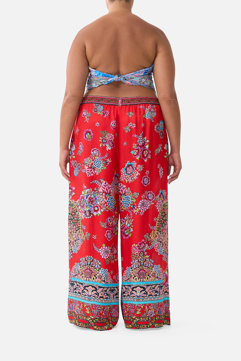 WIDE LEG WAISTED PANT ARTISANS OF ANATOLIA