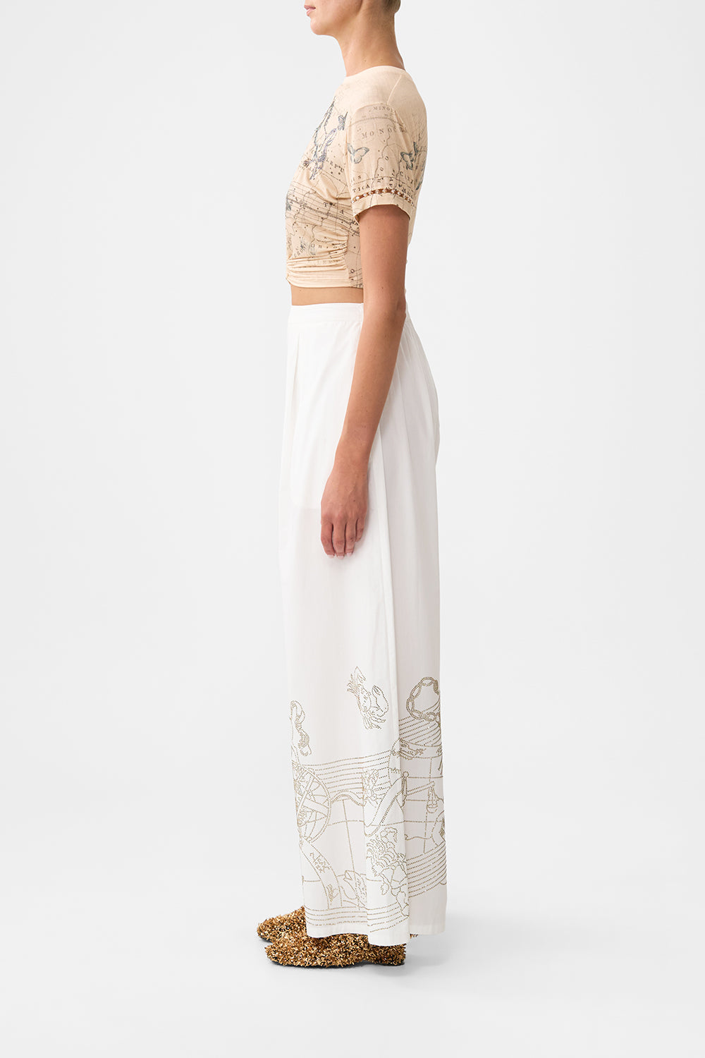 The CAMILLA TUCK FRONT PANT HOUSE OF HOROSCOPES