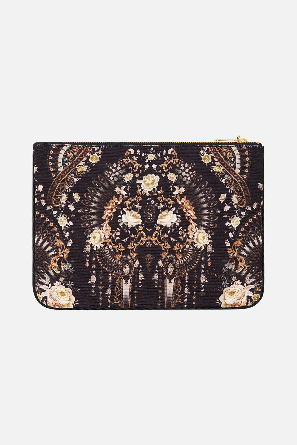 SMALL CANVAS CLUTCH FLAMENCO FOLKLORE