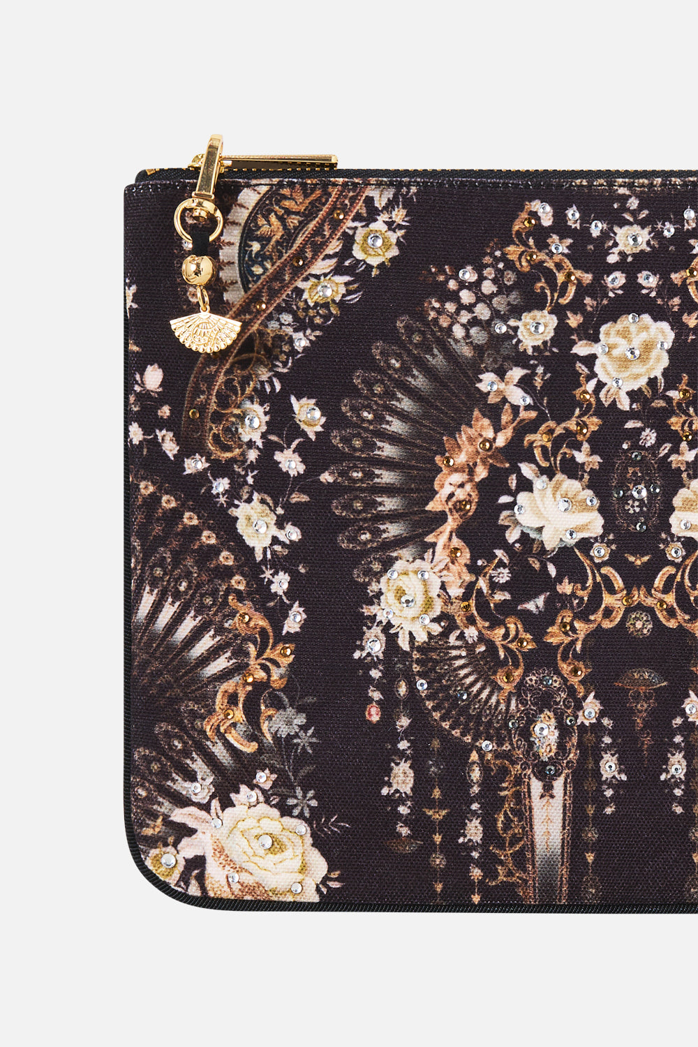 SMALL CANVAS CLUTCH FLAMENCO FOLKLORE