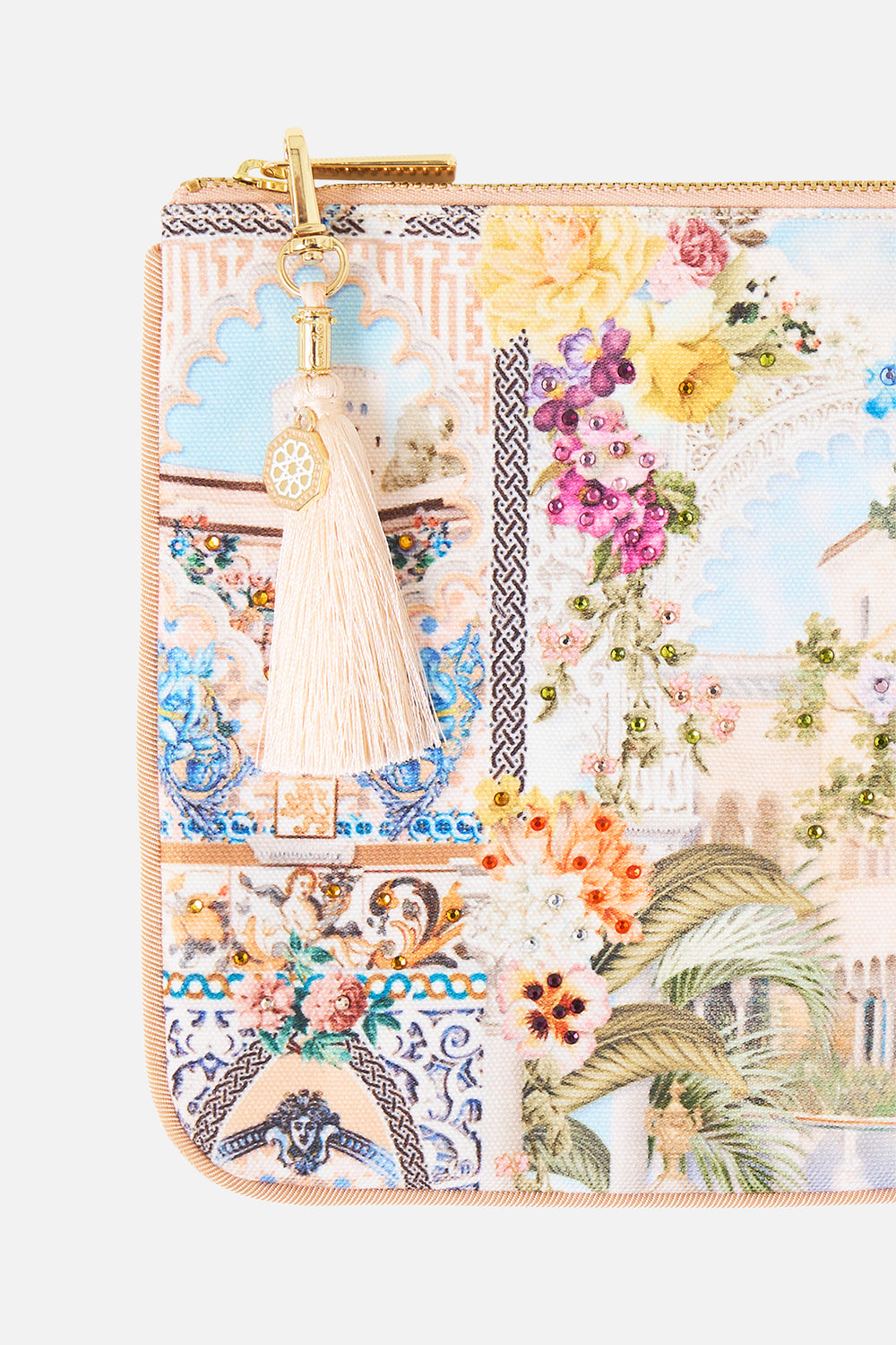 SMALL CANVAS CLUTCH THE ARCHITECTS OF ALCÁZAR