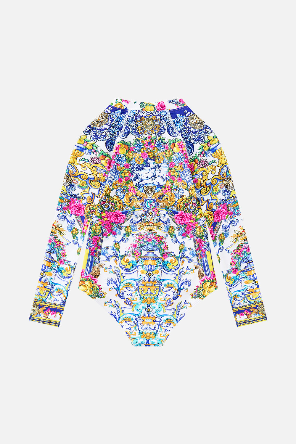 KIDS LONG SLEEVE ZIP FRONT PADDLE SUIT ESPAÑA NIRVANA