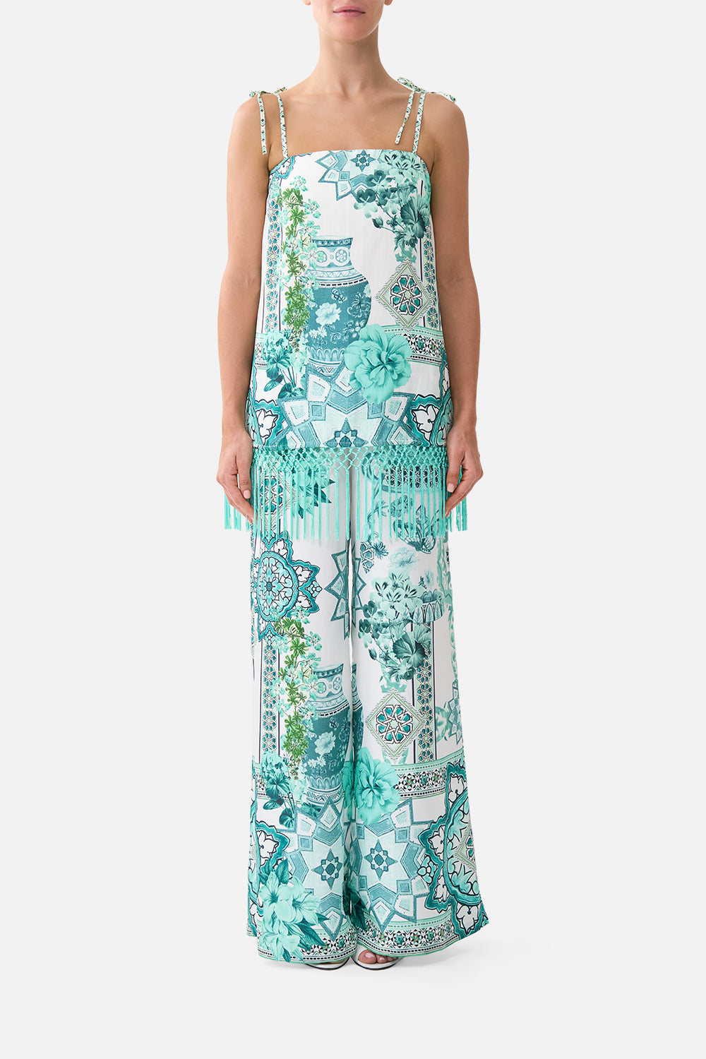 STRAIGHT SCARF TOP BALEARIC BEBÉ