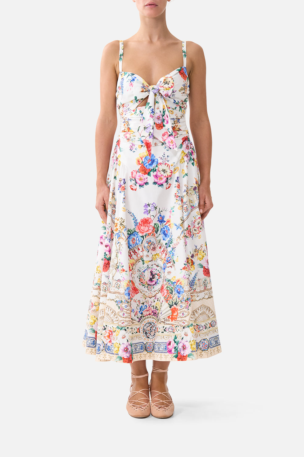 The CAMILLA BALLERINA MIDI DRESS I LEFT MY HEART IN GRANADAI LEFT MY HEART IN GRANADA