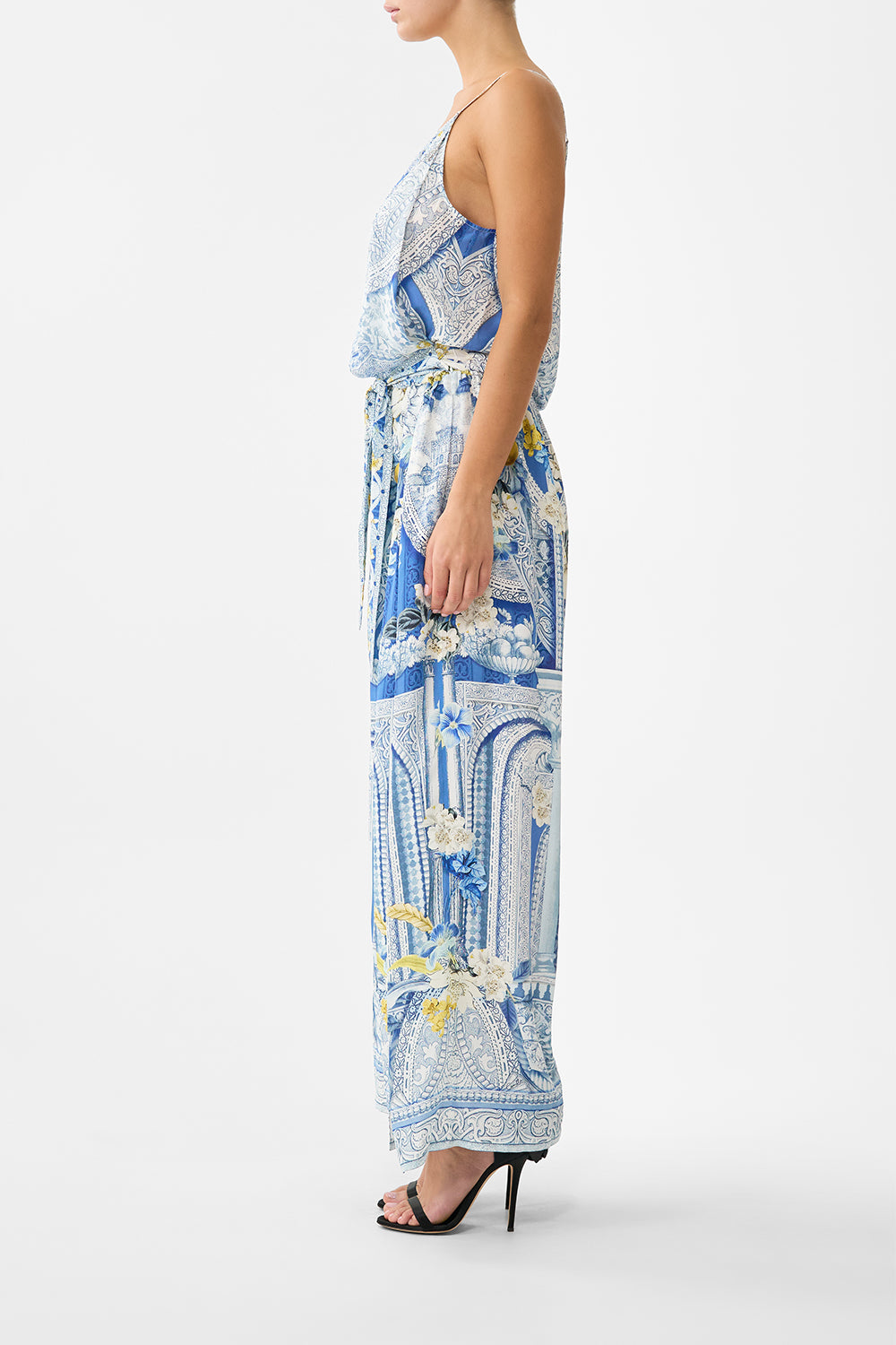 The CAMILLA SHOESTRING STRAP JUMPSUIT DE NADA GRANADA