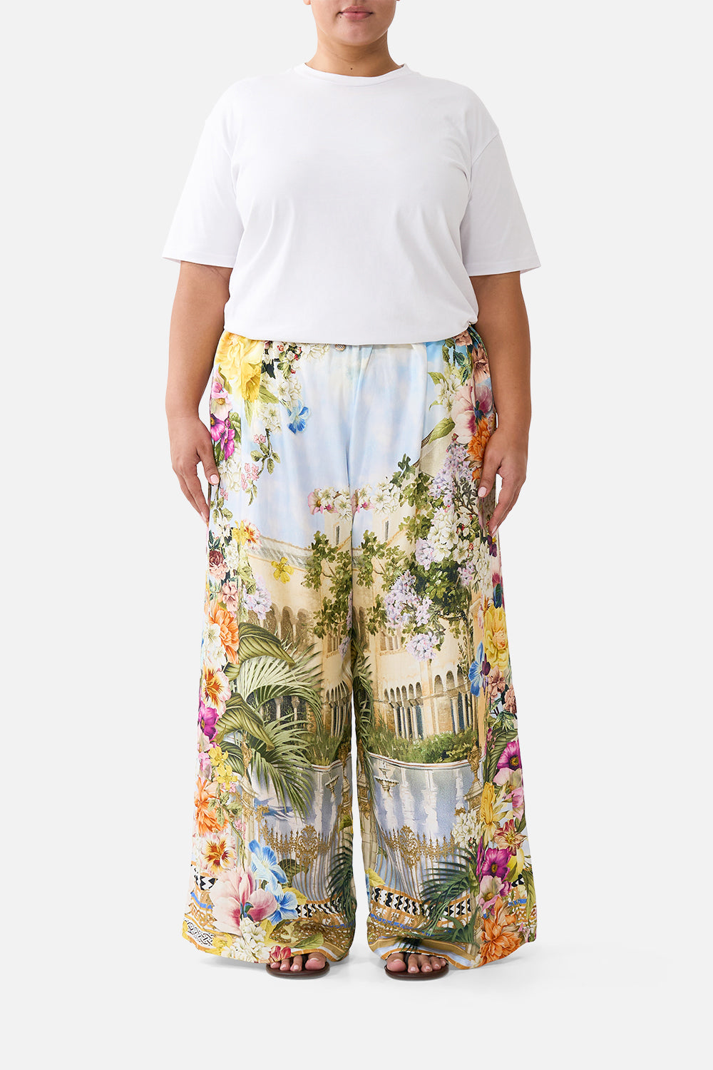 The CAMILLA STRAIGHT LEG PANT THE ARCHITECTS OF ALCÁZAR