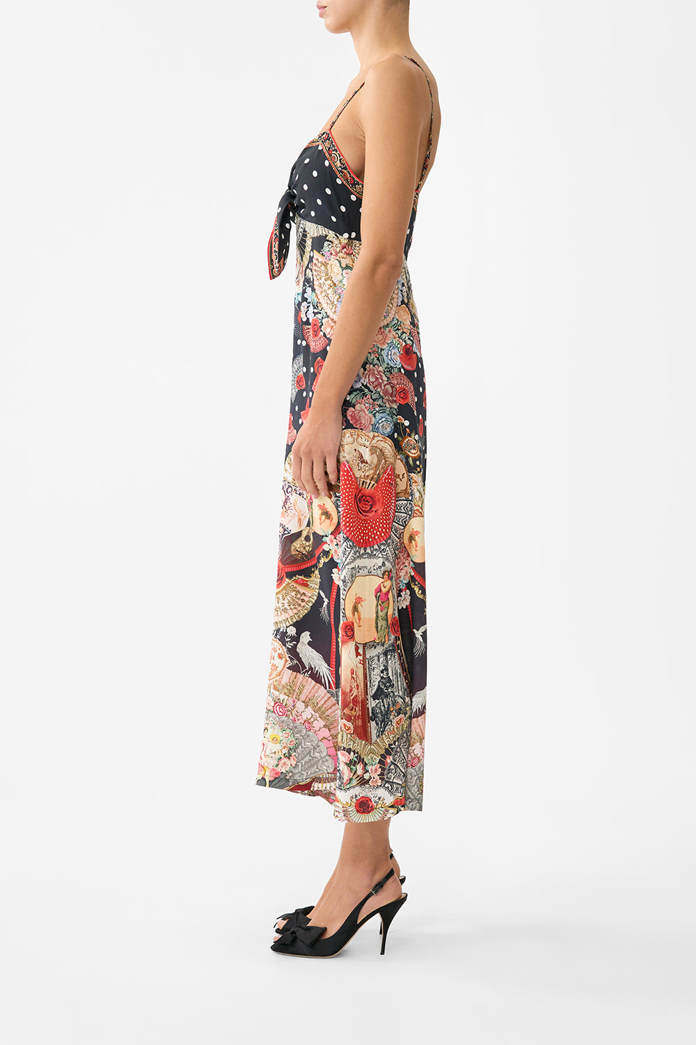 TIE FRONT JUMPSUIT DAUGHTERS OF DUENDE