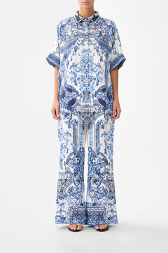 MINIMAL WIDE LEG PANT A TILED WONDERLAND