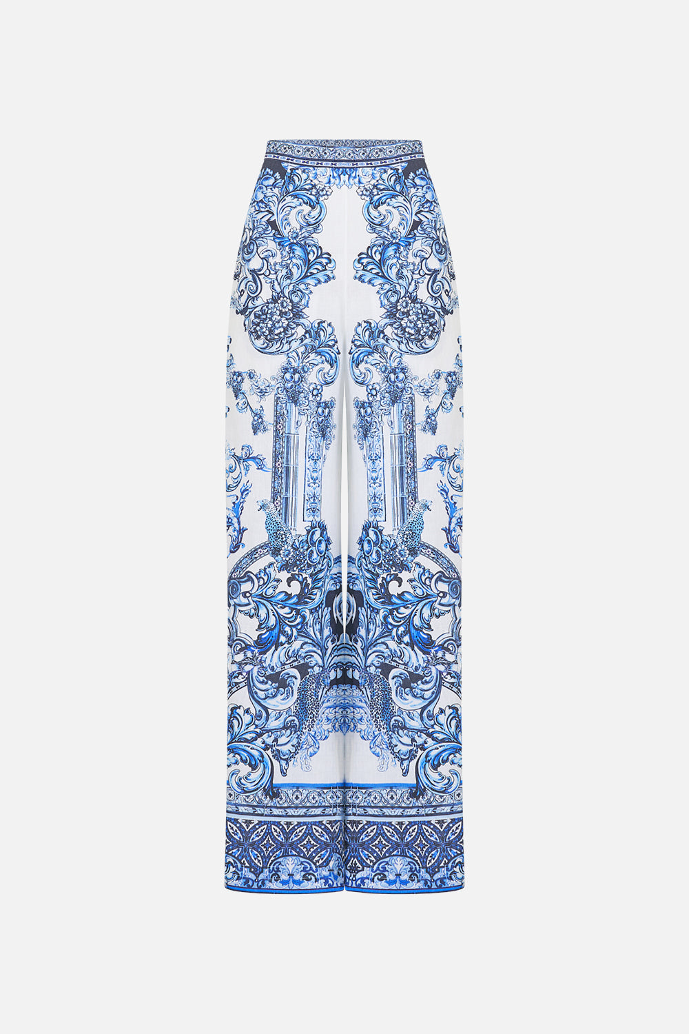 The CAMILLA MINIMAL WIDE LEG PANT A TILED WONDERLAND