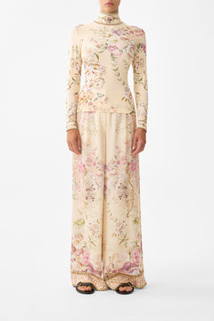 JERSEY TURTLENECK ADORNED IN ARANJUEZ