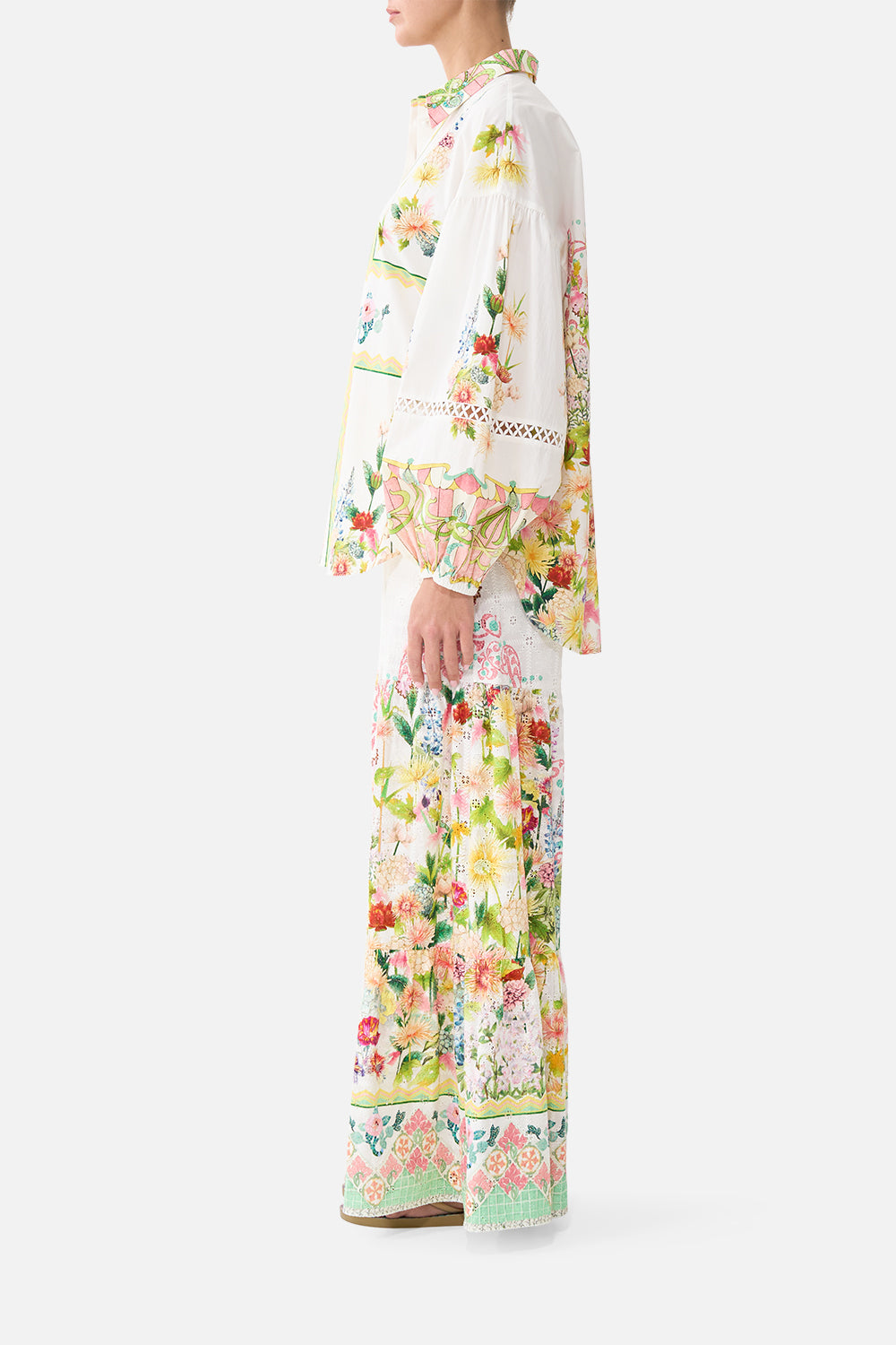 The CAMILLA BALLOON SLEEVE BLOUSE THE CALL OF CATALONIA