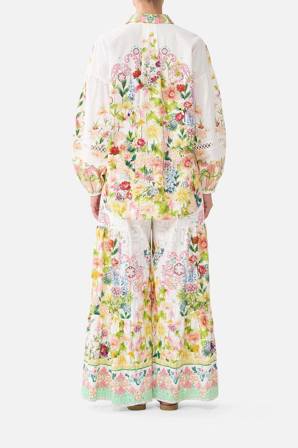 The CAMILLA BALLOON SLEEVE BLOUSE THE CALL OF CATALONIA