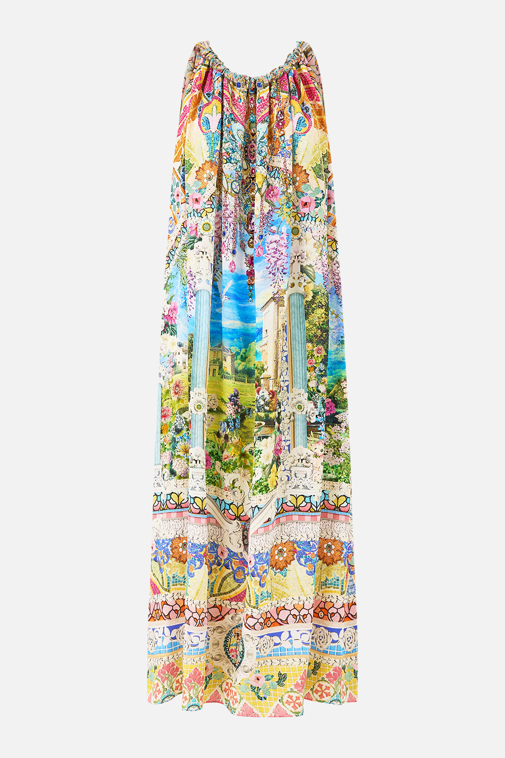 DRAWSTRING DRESS NAVÀS NOUVEAU