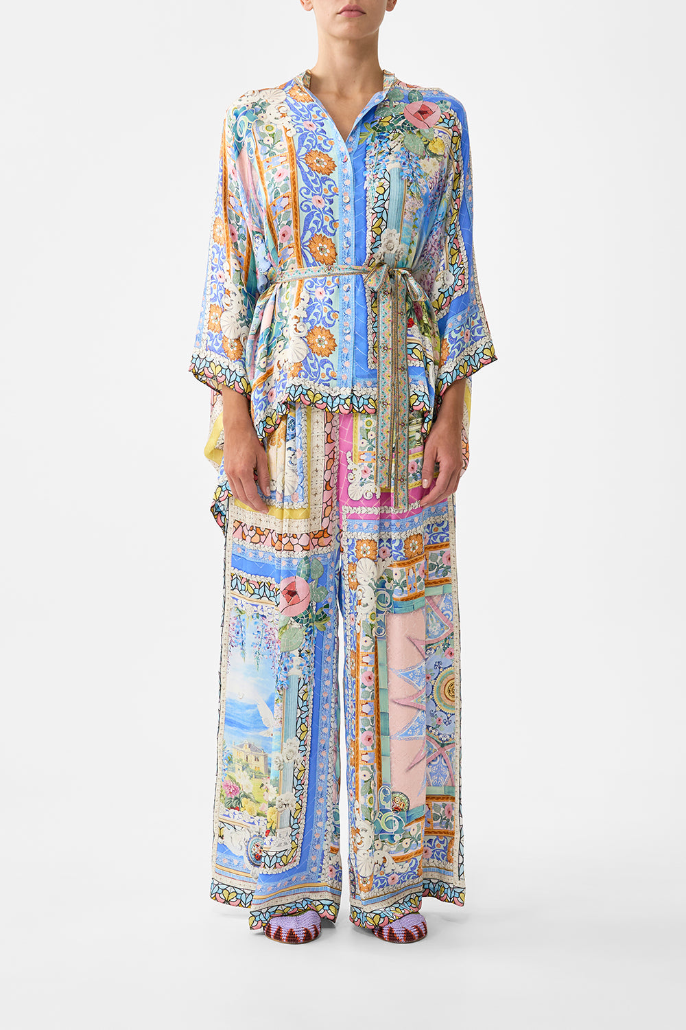 The CAMILLA TUCK FRONT PANT NAVÀS NOUVEAUNAVÀS NOUVEAU