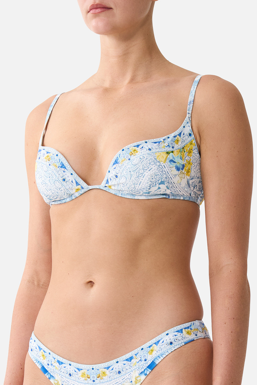 CONTINUOUS UNDERWIRE BIKINI TOP DE NADA GRANADA
