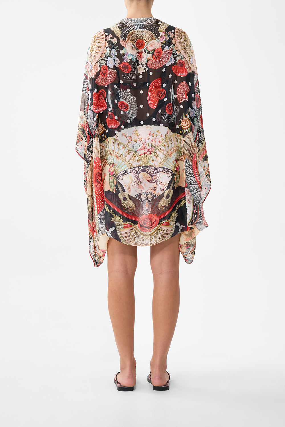 SILK CHIFFON SHRUG DAUGHTERS OF DUENDE