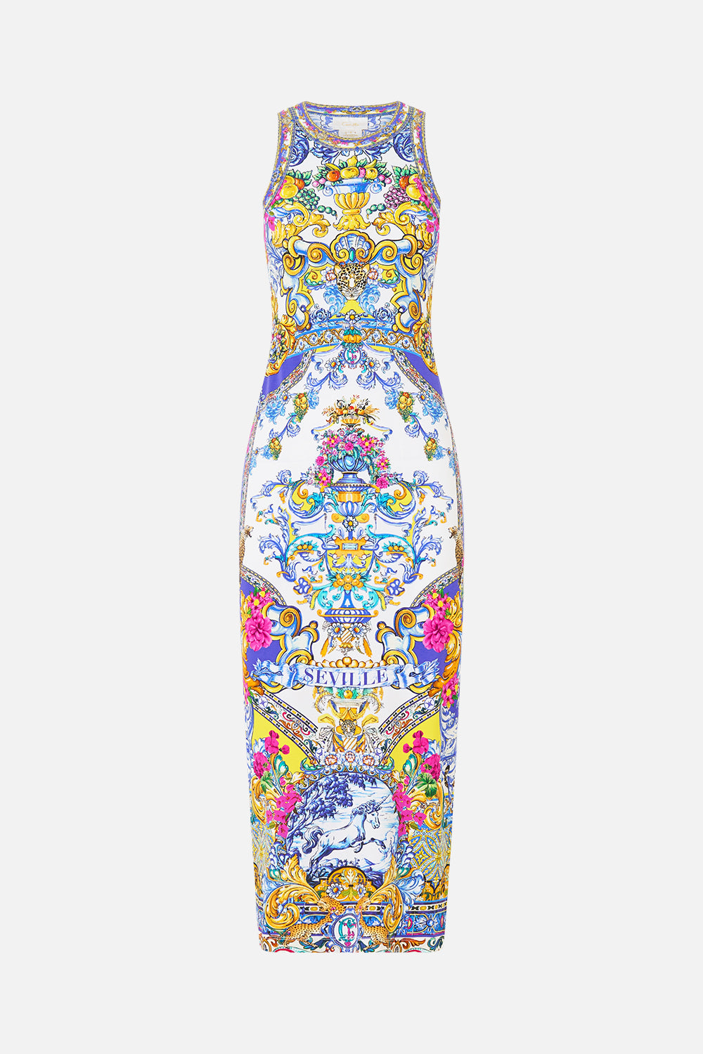 The CAMILLA JERSEY TANK DRESS ESPAÑA NIRVANA