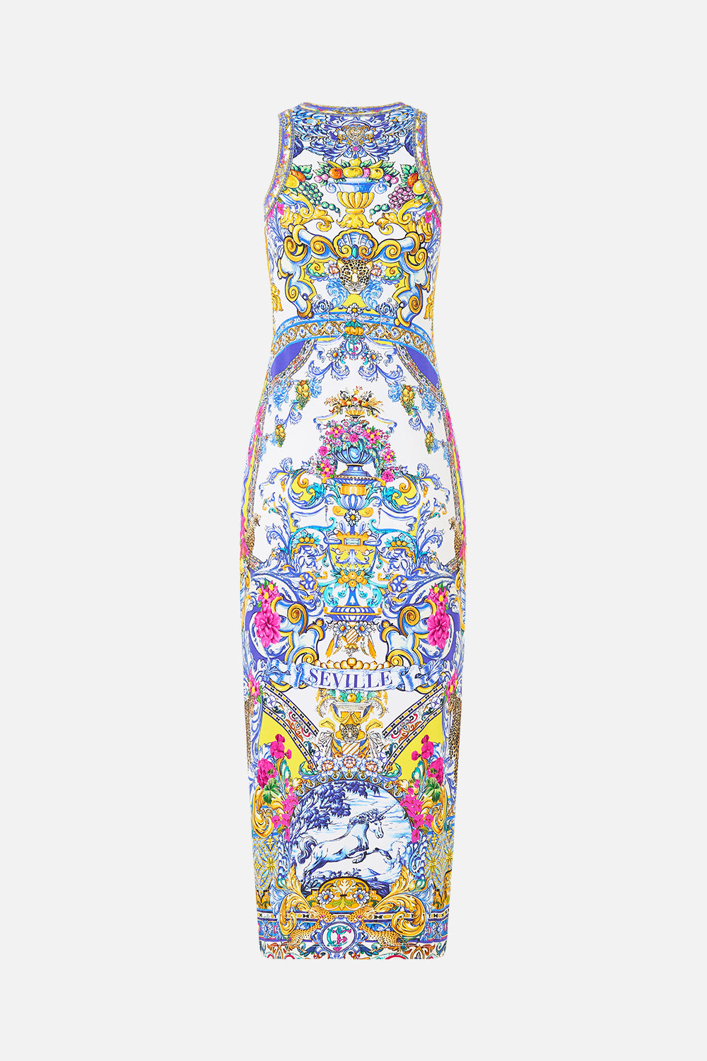 The CAMILLA JERSEY TANK DRESS ESPAÑA NIRVANA