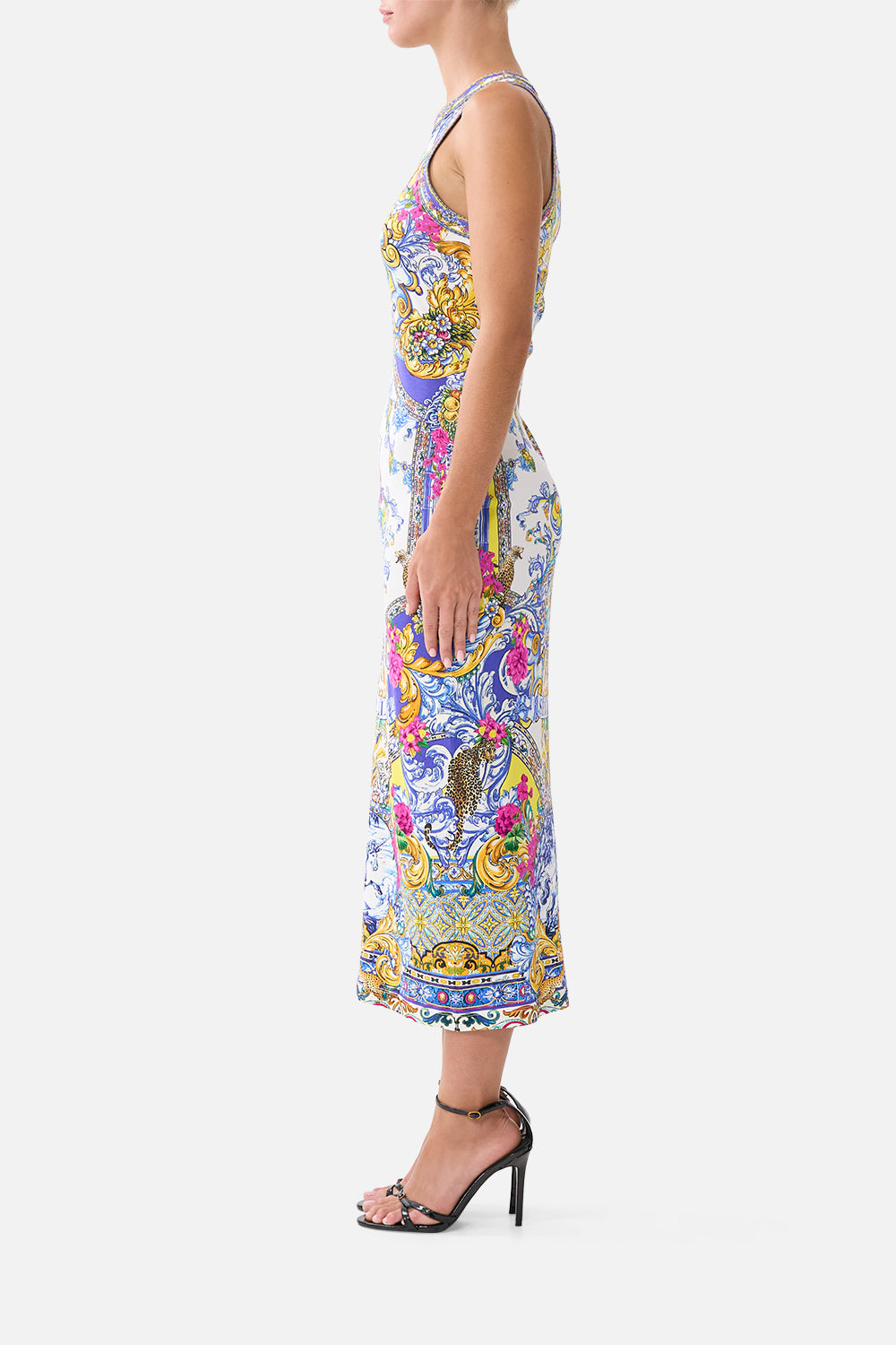 The CAMILLA JERSEY TANK DRESS ESPAÑA NIRVANA