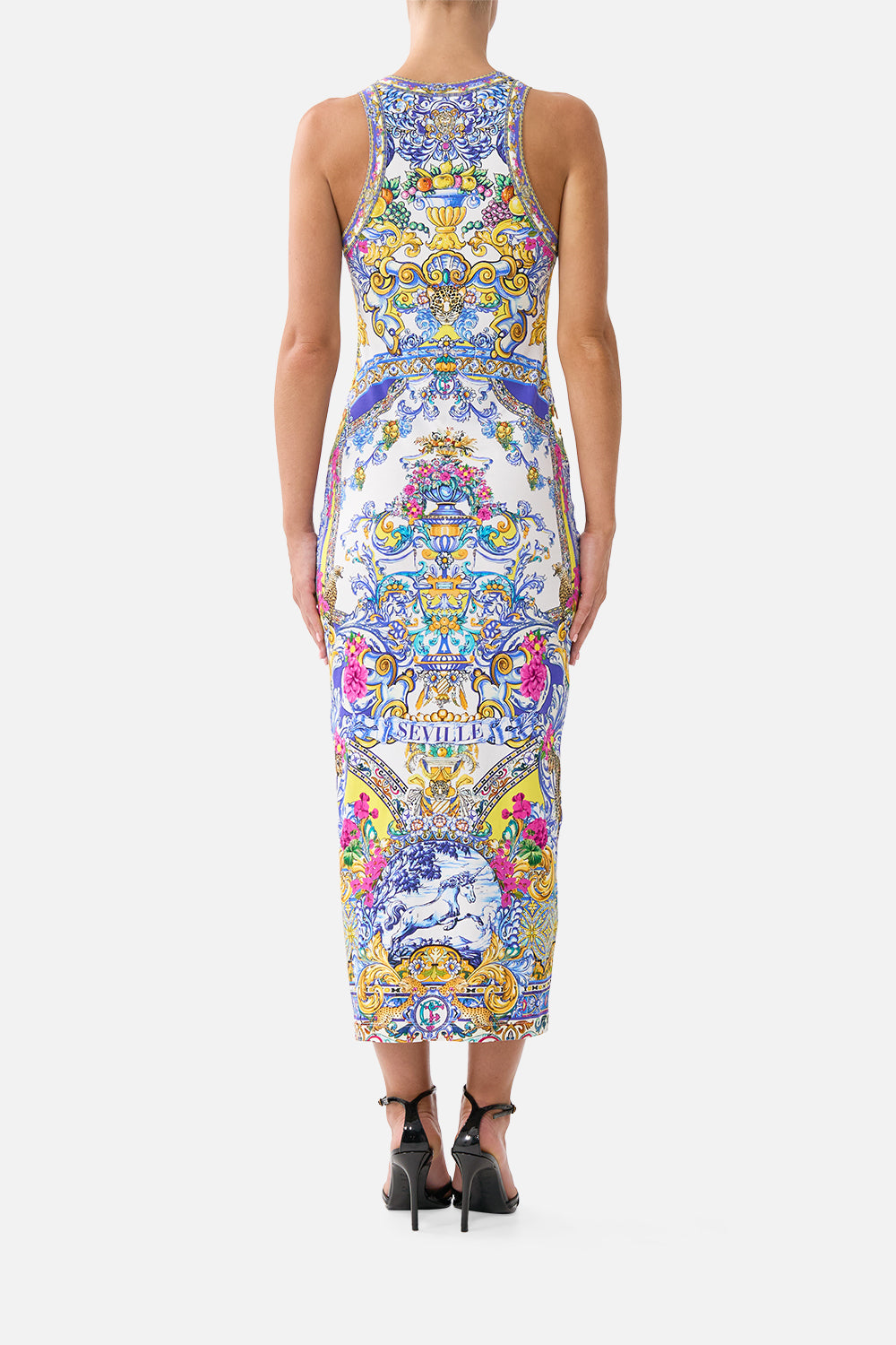 The CAMILLA JERSEY TANK DRESS ESPAÑA NIRVANA