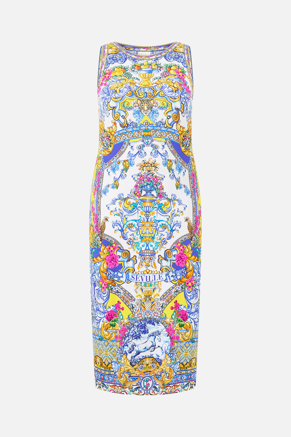 The CAMILLA JERSEY TANK DRESS ESPAÑA NIRVANA