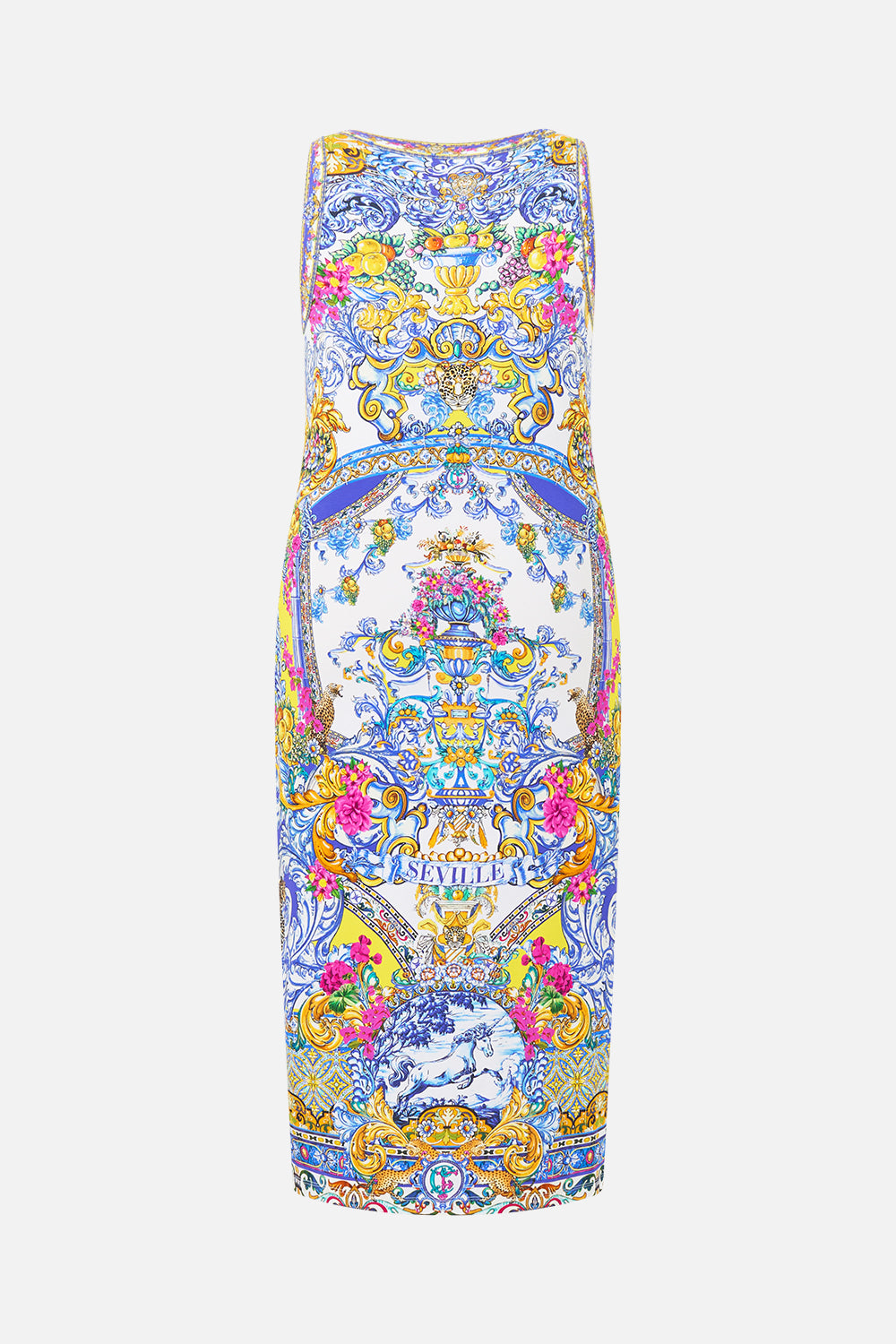 The CAMILLA JERSEY TANK DRESS ESPAÑA NIRVANA