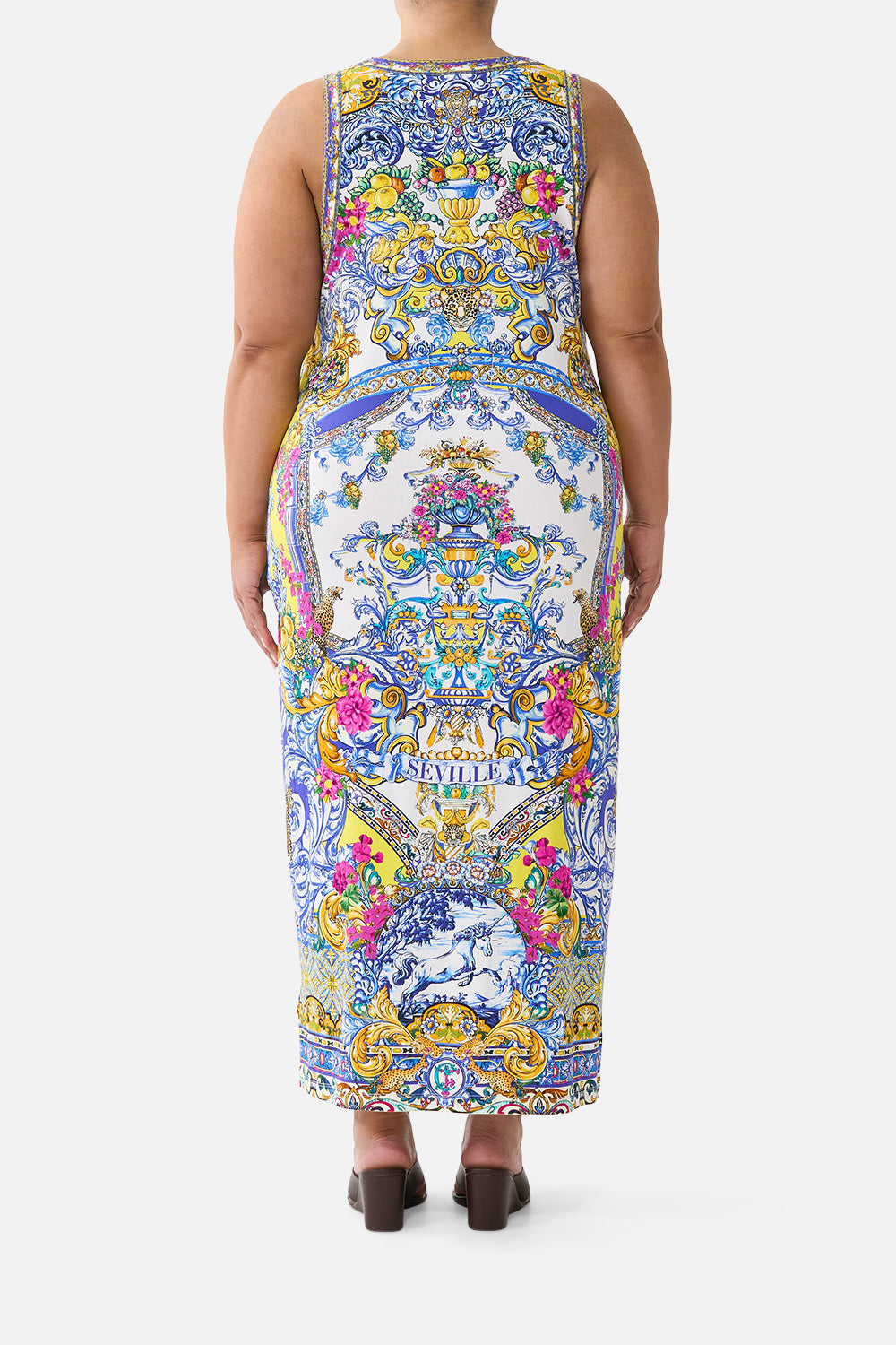 The CAMILLA JERSEY TANK DRESS ESPAÑA NIRVANA