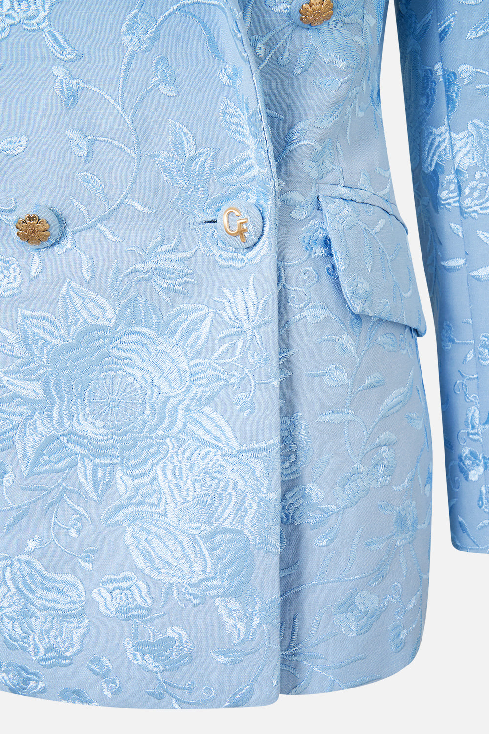 The Seville Sweetheart Double Breasted Suit Jacket | CAMILLA AU