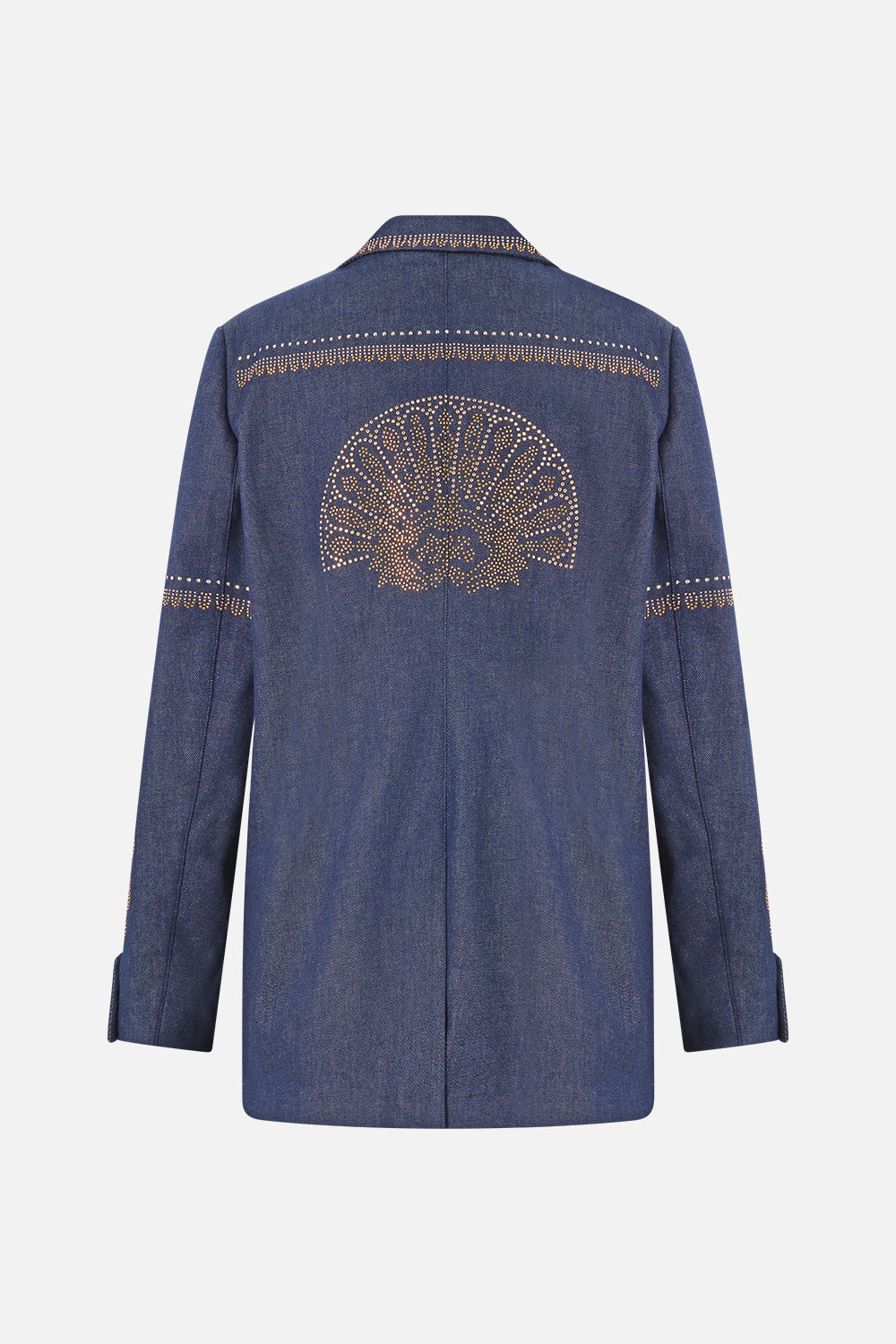 JACKET WITH SLEEVE CUT OUT DETAIL NOTES FROM THE BLUE ROOM